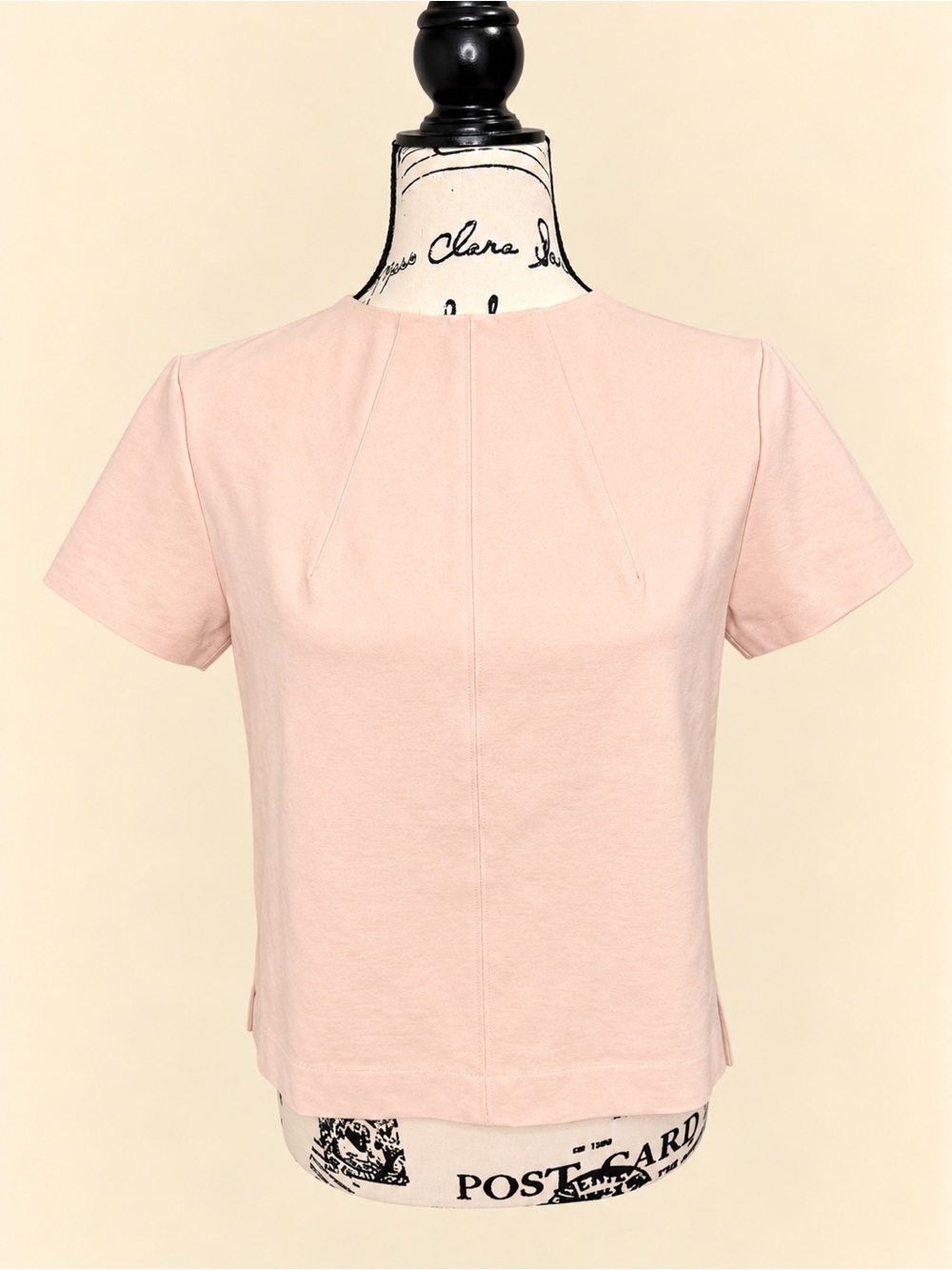 SPANX Blush Short-Sleeve Crew-Back Top